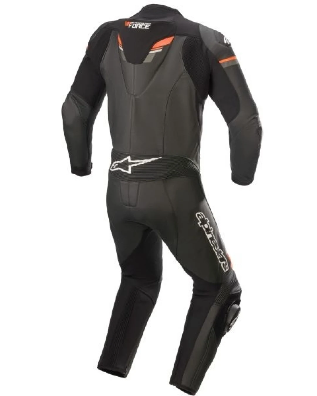 Кожен мото екип ALPINESTARS GP FORCE CHASER V2 1PC BLACK/FLUO RED