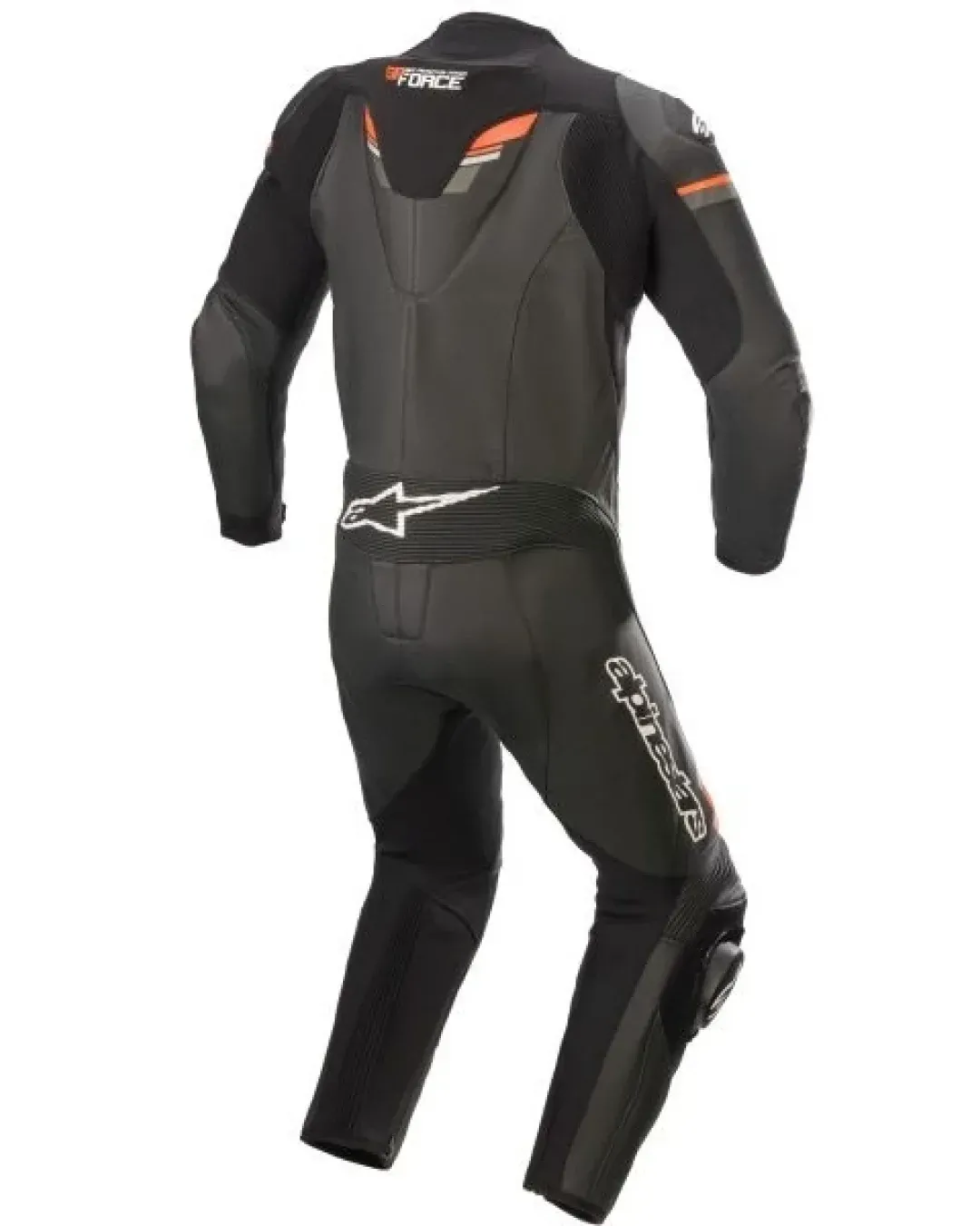 Кожен мото екип ALPINESTARS GP FORCE CHASER V2 1PC BLACK/FLUO RED