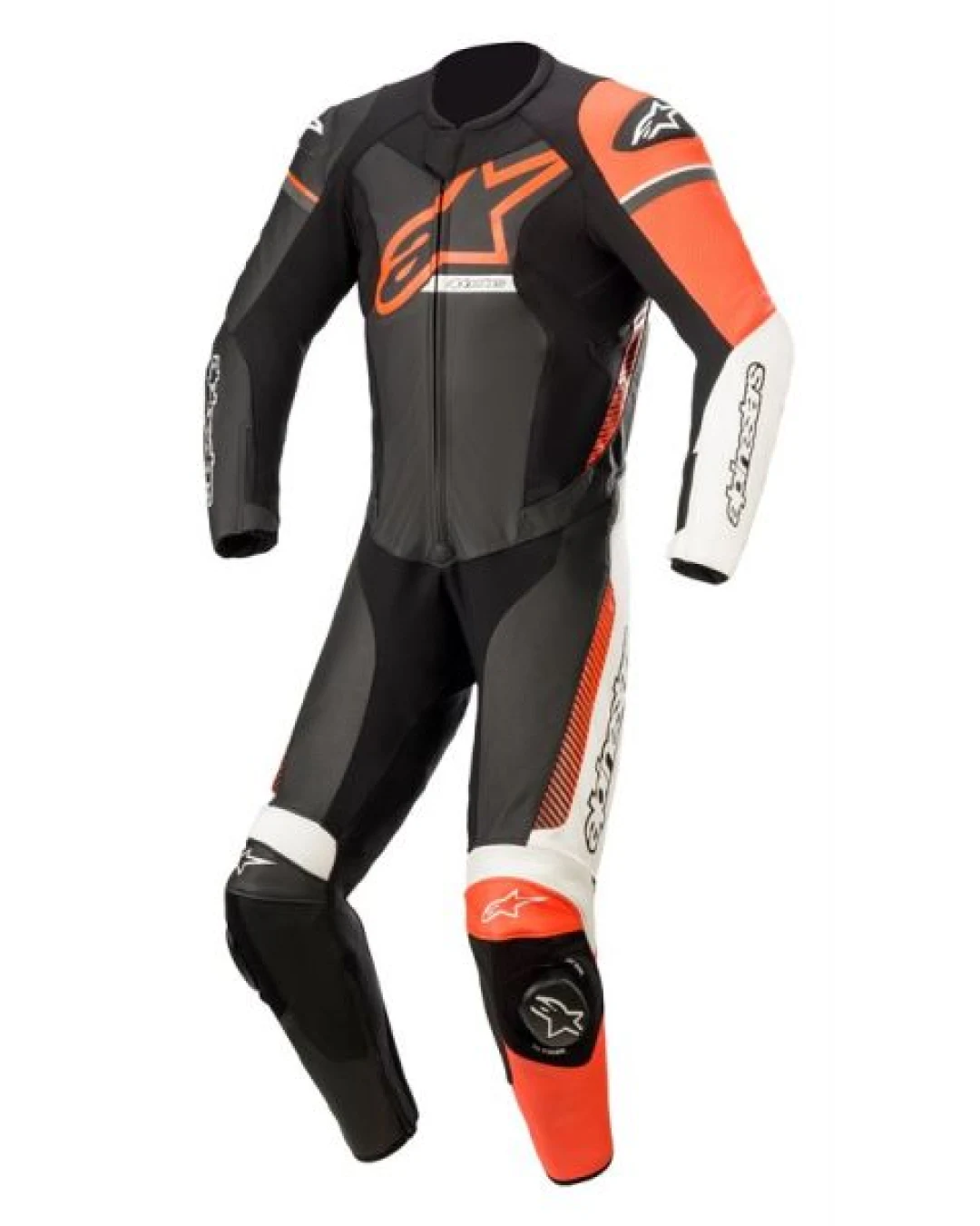Кожен мото екип ALPINESTARS GP FORCE V2 BLACK/RED/WHITE