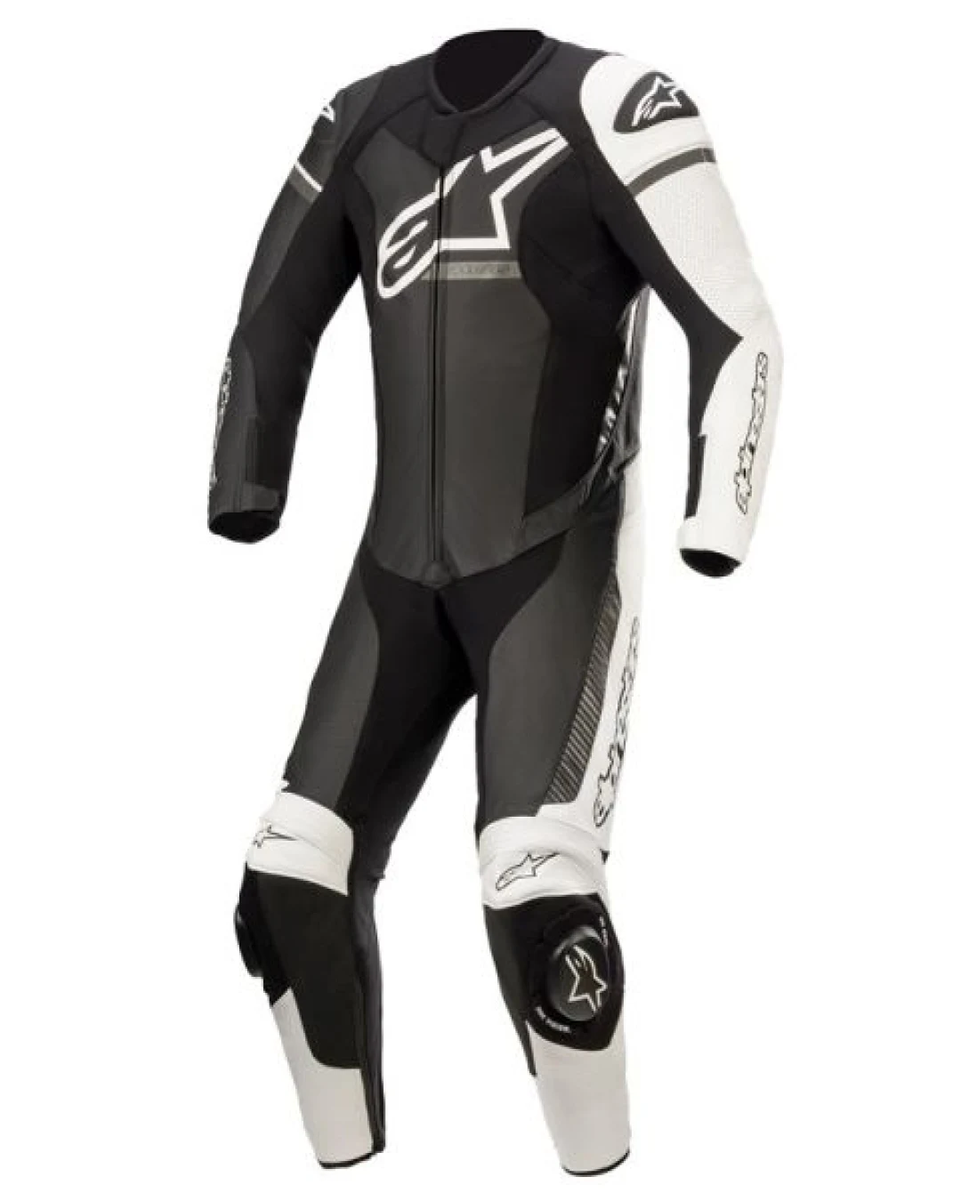Кожен мото екип ALPINESTARS GP FORCE V2 BLACK/WHITE