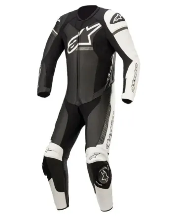 Кожен мото екип ALPINESTARS GP FORCE V2 BLACK/WHITE