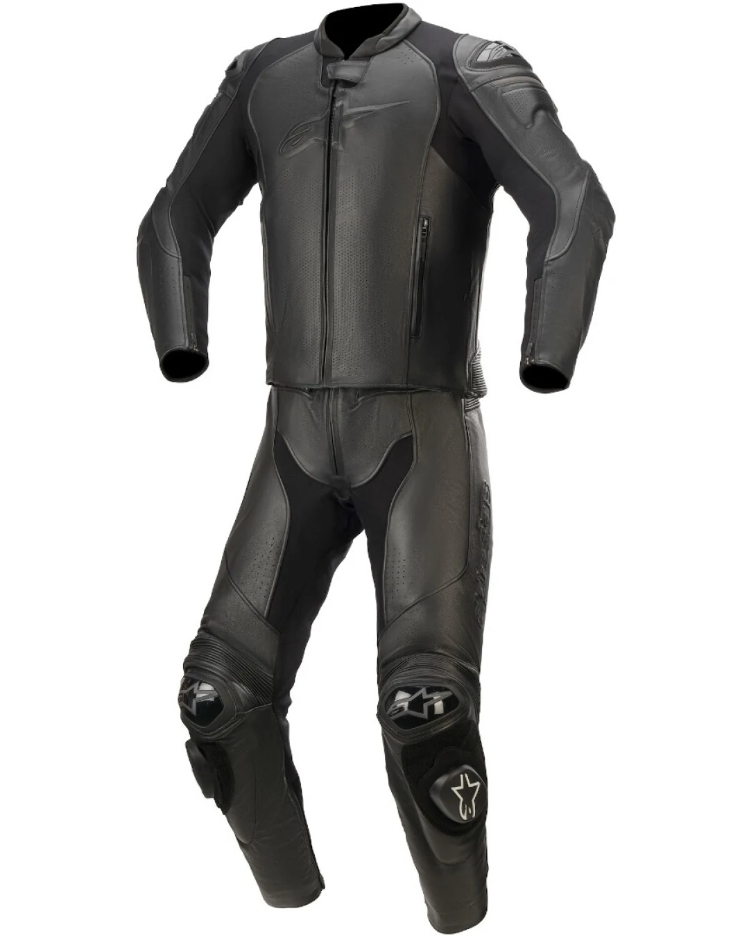 КОЖЕН МОТО ЕКИП ALPINESTARS GP PLUS V3 BLACK/BLACK 2PC
