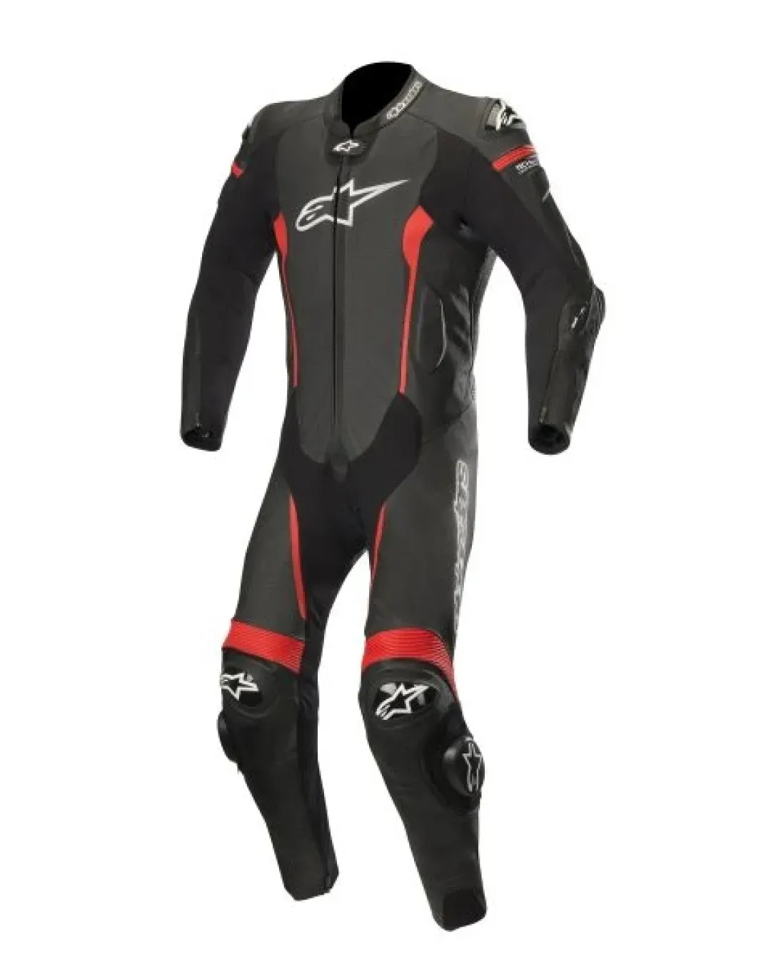 Кожен мото екип ALPINSTARS MISSILE TECH-AIR BLACK/RED 1PC