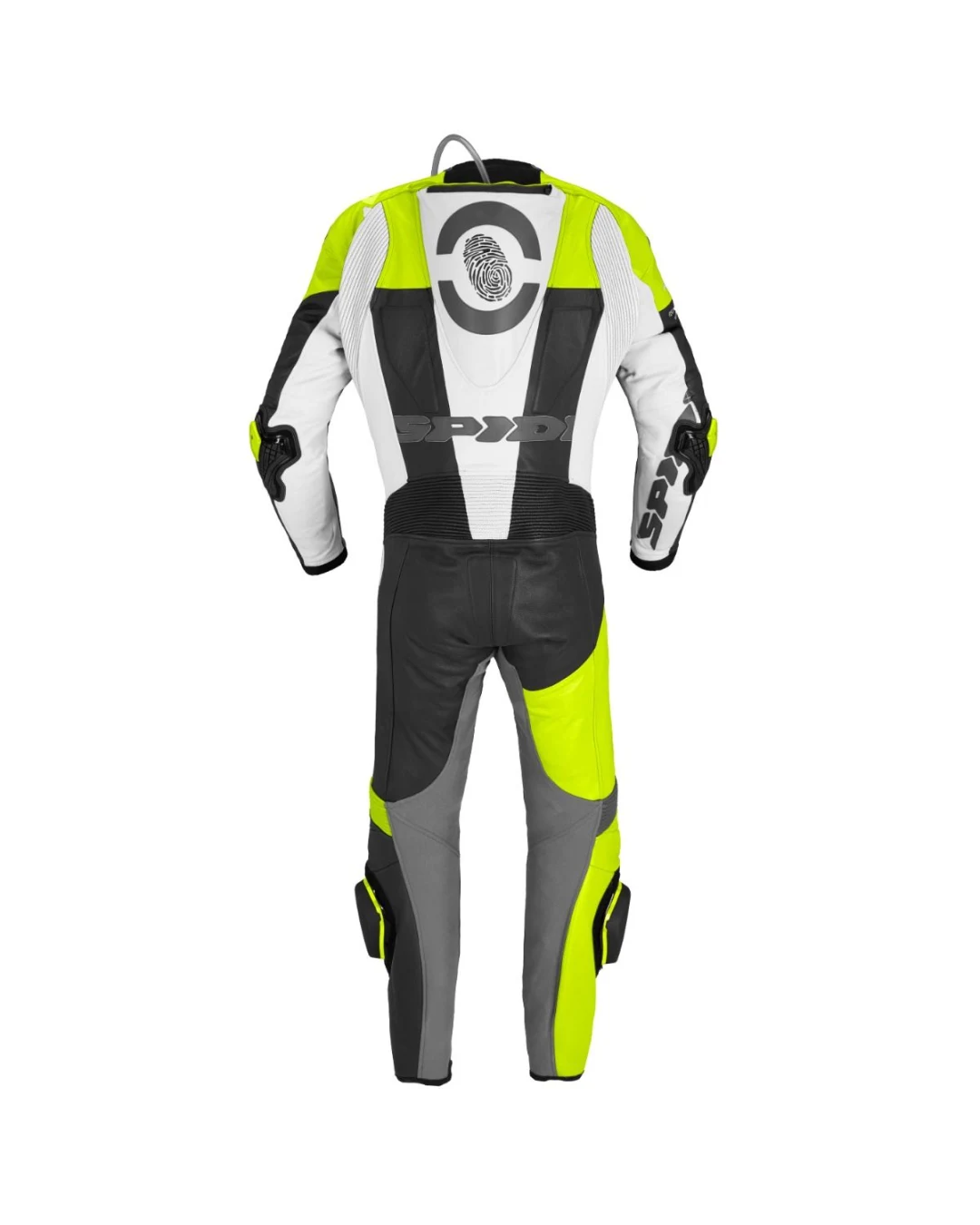 Кожен мото екип SPIDI DP-PROGRESSIVE PRO Black/Fluo