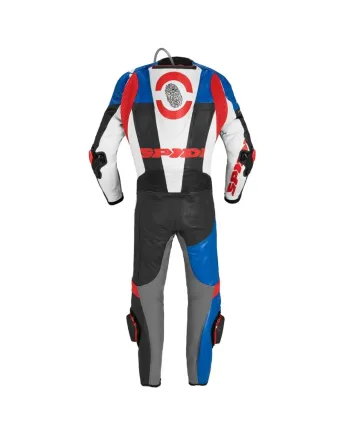 Кожен мото екип SPIDI DP-PROGRESSIVE PRO Black/Red/Blue