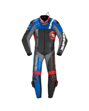 Кожен мото екип SPIDI DP-PROGRESSIVE PRO Black/Red/Blue