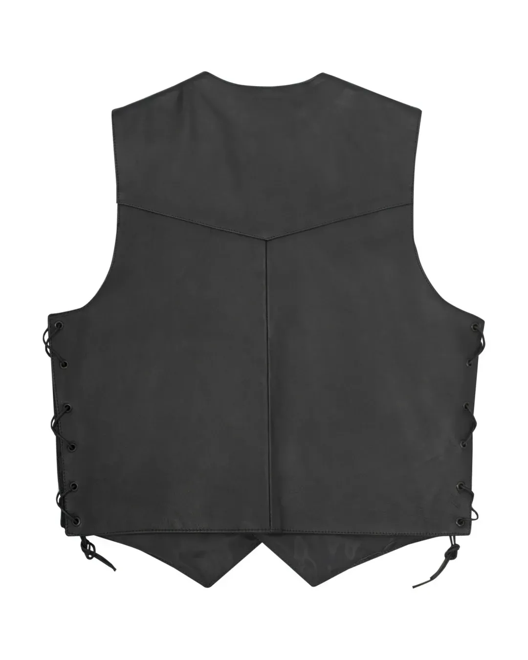 Кожен мото елек A-PRO WILD BLACK