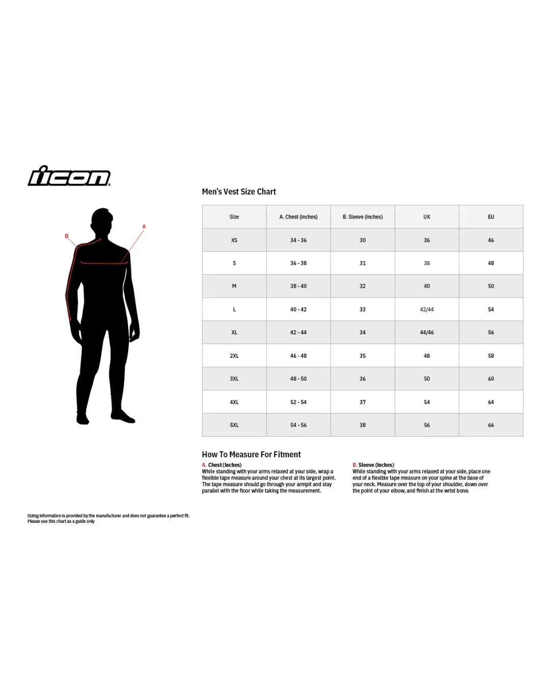 Кожен мото елек ICON VEST RED D3O