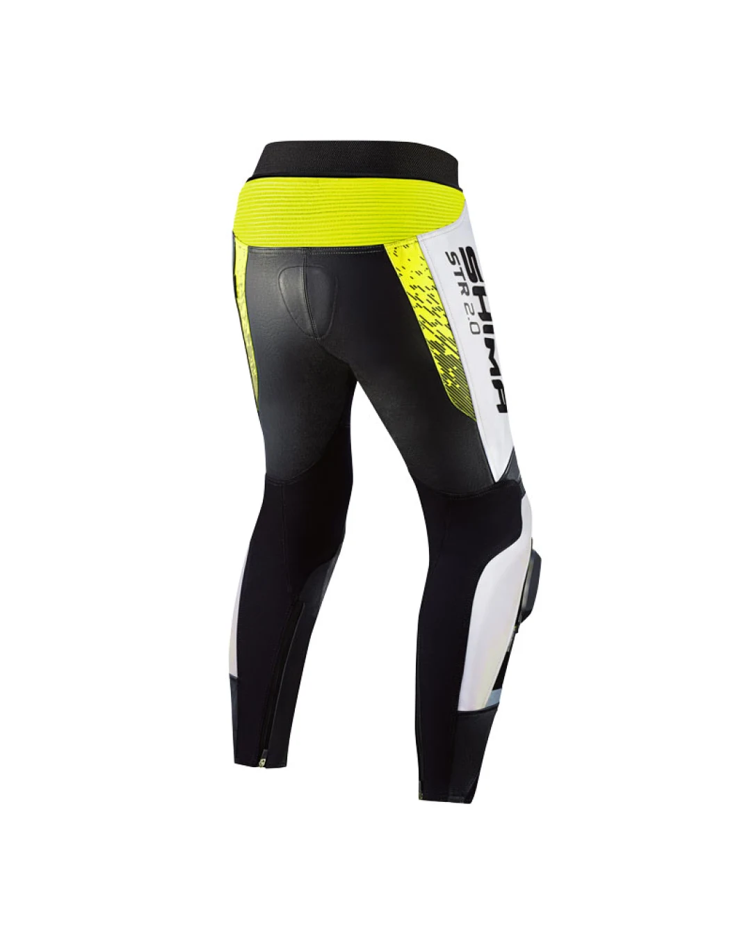 Кожен мото панталон SHIMA STR 2.0 FLUO