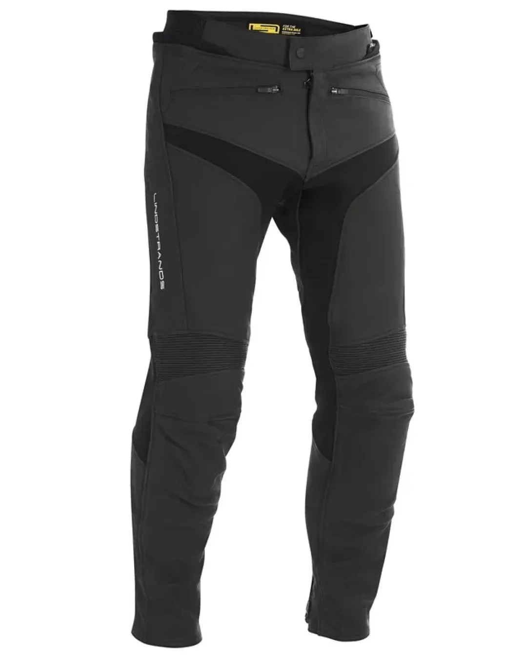 Кожен панталон Lindstrands Sanden Black - Short