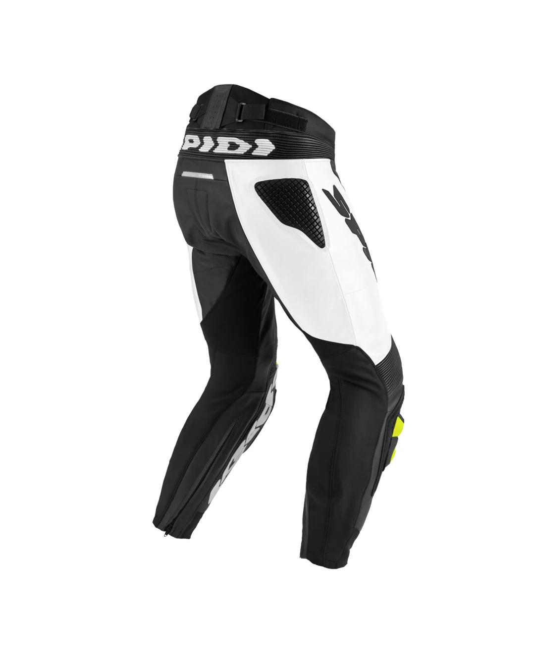 Кожен панталон SPIDI RR PRO WARRIOR BLACK/FLUO