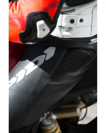 Кожен панталон SPIDI RR PRO WARRIOR BLACK/WHITE