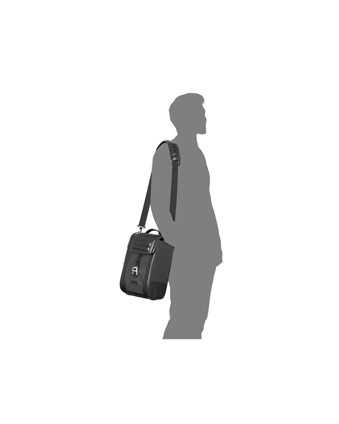 Кожена дисага SHAD SR38 Cafe Racer - BLACK