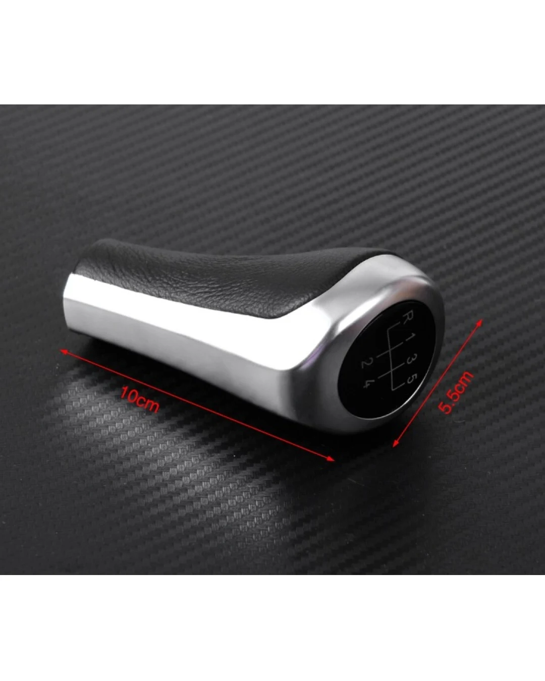 Кожена Лукс Топка за скоростен лост За BMW БМВ X1 X3 X5 E53, E83, E81, E82, E87,E90, E91, E92,E60, E61,E63 5 скорости