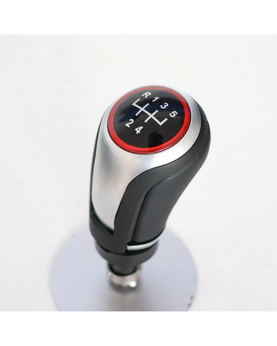 Кожена топка за скоростен лост Volkswagen Фолксваген Голф Golf Mk5 Mk6 Scirocco Jetta EOS 5 скорости