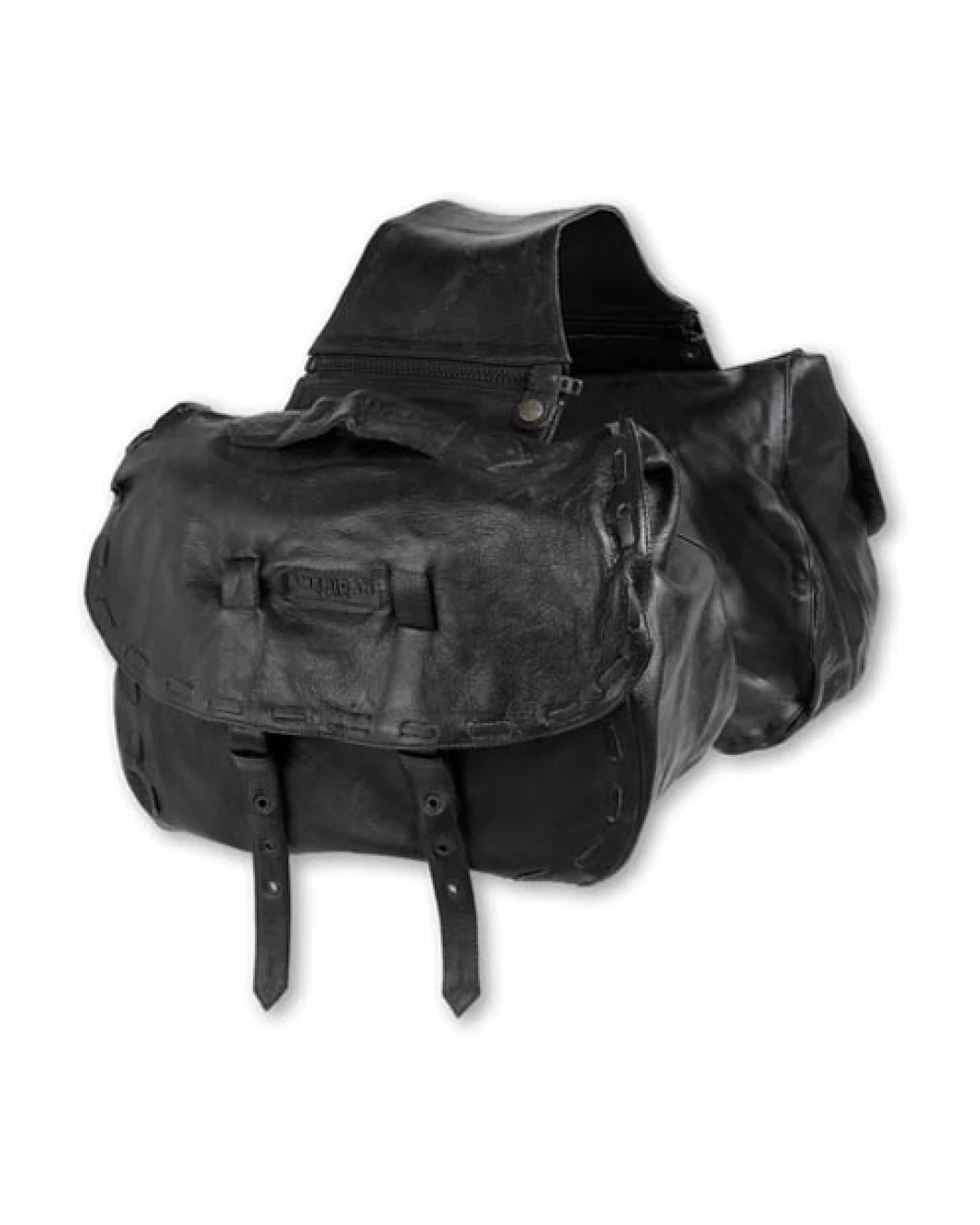 Кожени дисаги за мотор A-PRO CHOPPER BLACK