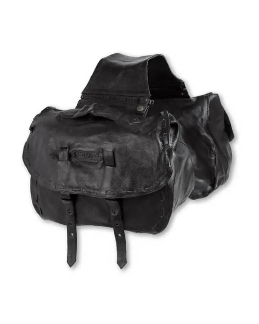Кожени дисаги за мотор A-PRO CHOPPER BLACK