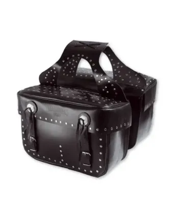 Кожени дисаги за мотор A-PRO H-D BLACK