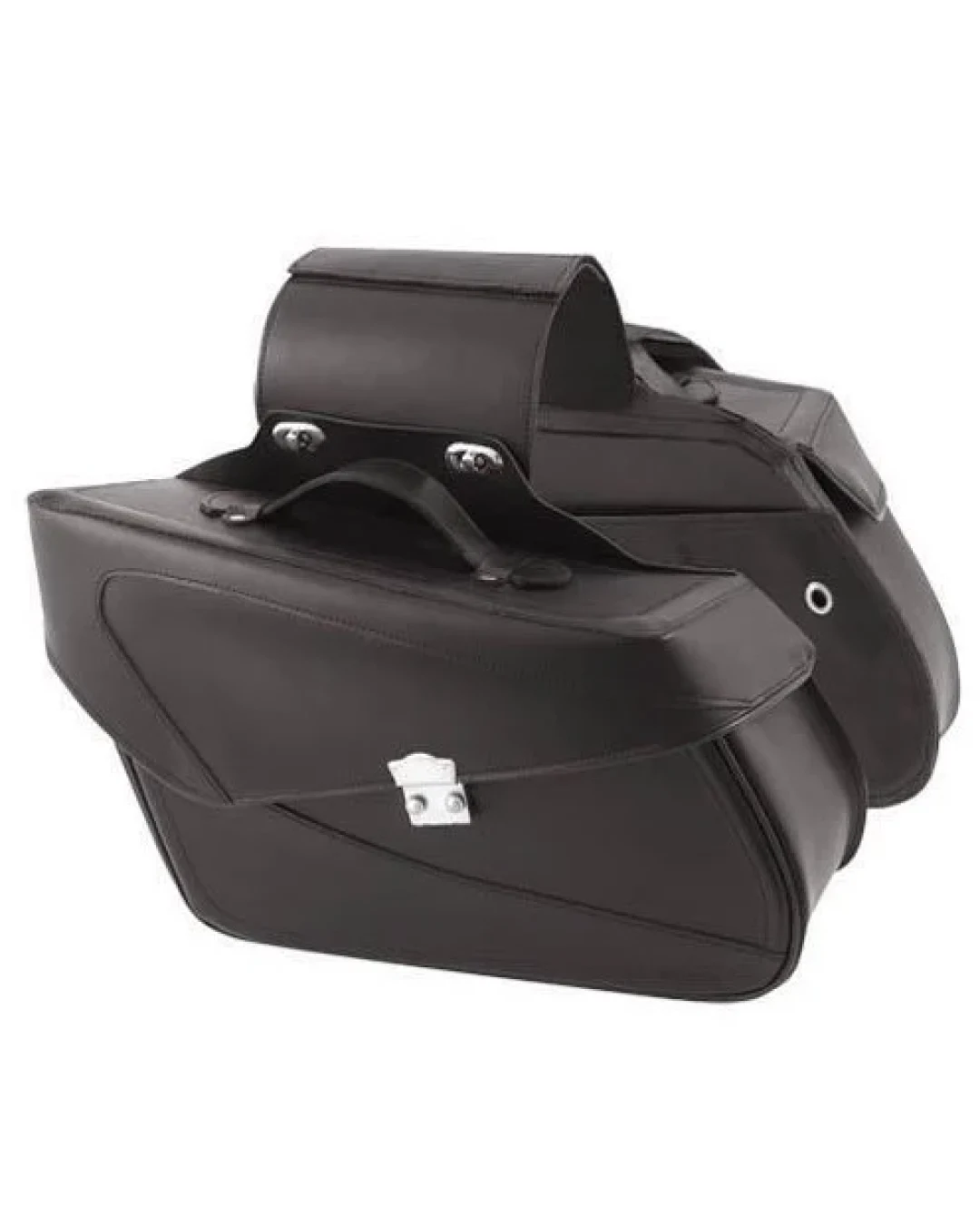Кожени дисаги за мотор A-PRO PHONEIX BLACK
