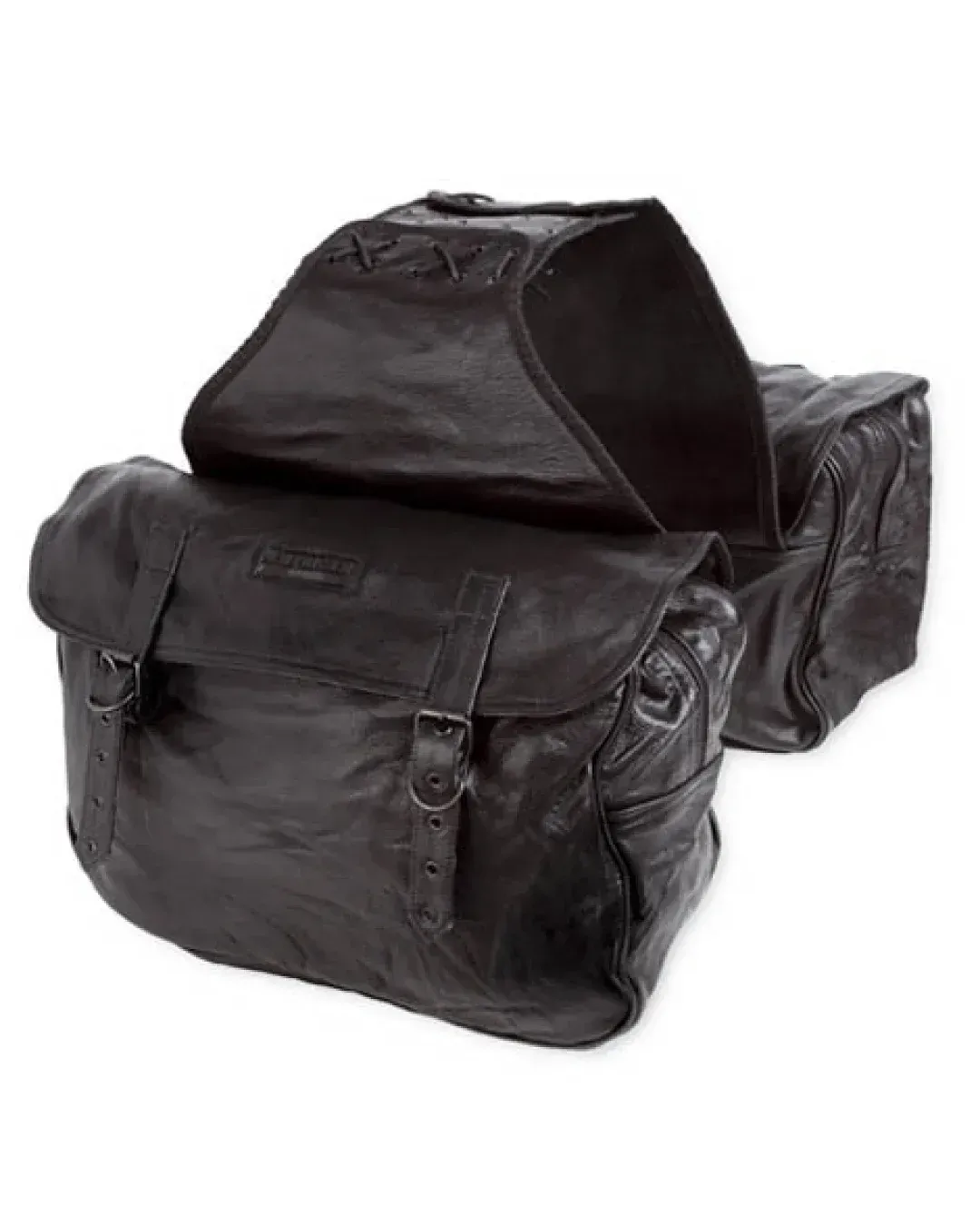 Кожени дисаги за мотор A-PRO SPIRIT BLACK