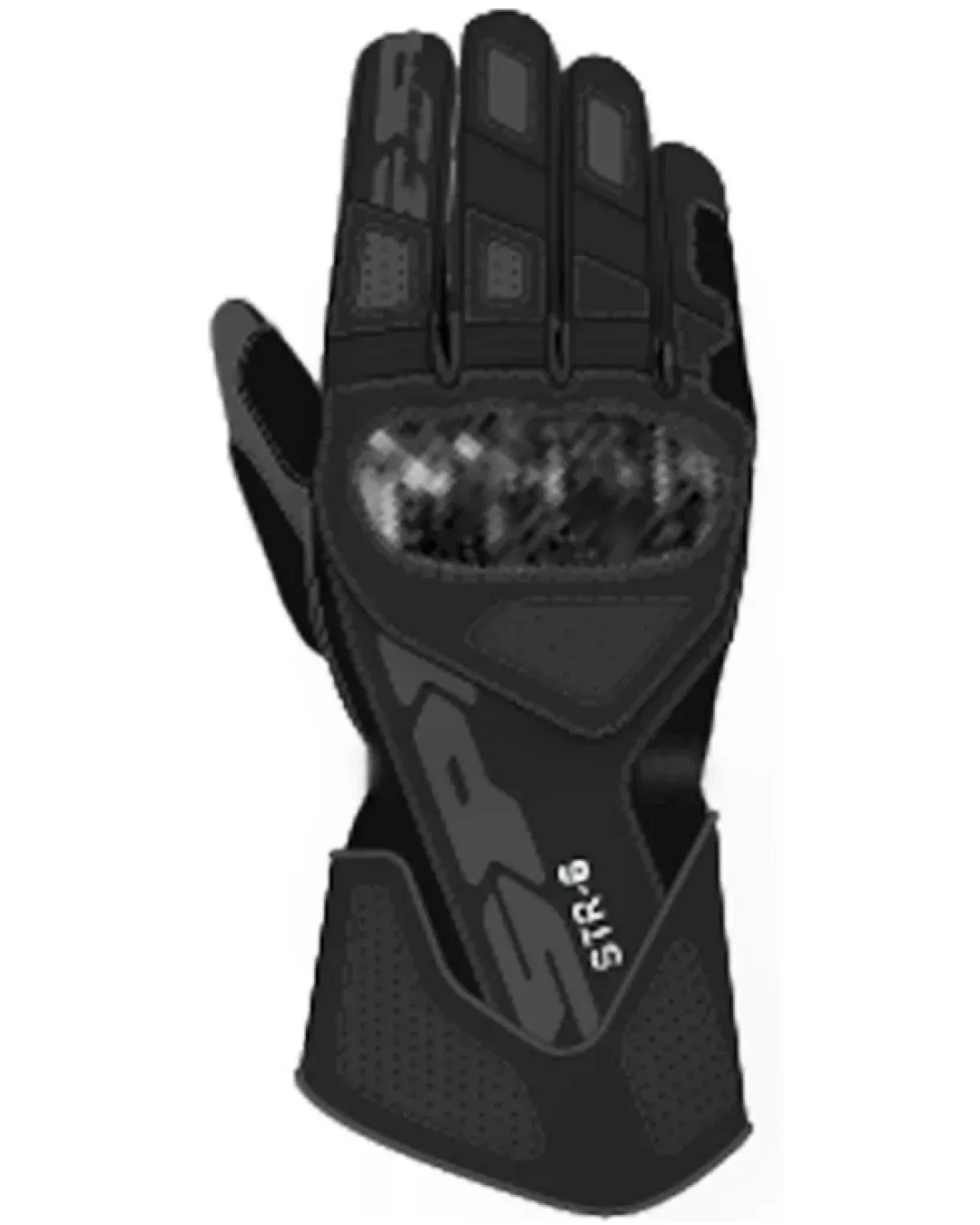 Кожени мото ръкавици SPIDI STR-6 Black
