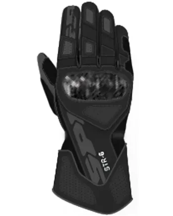Кожени мото ръкавици SPIDI STR-6 Black
