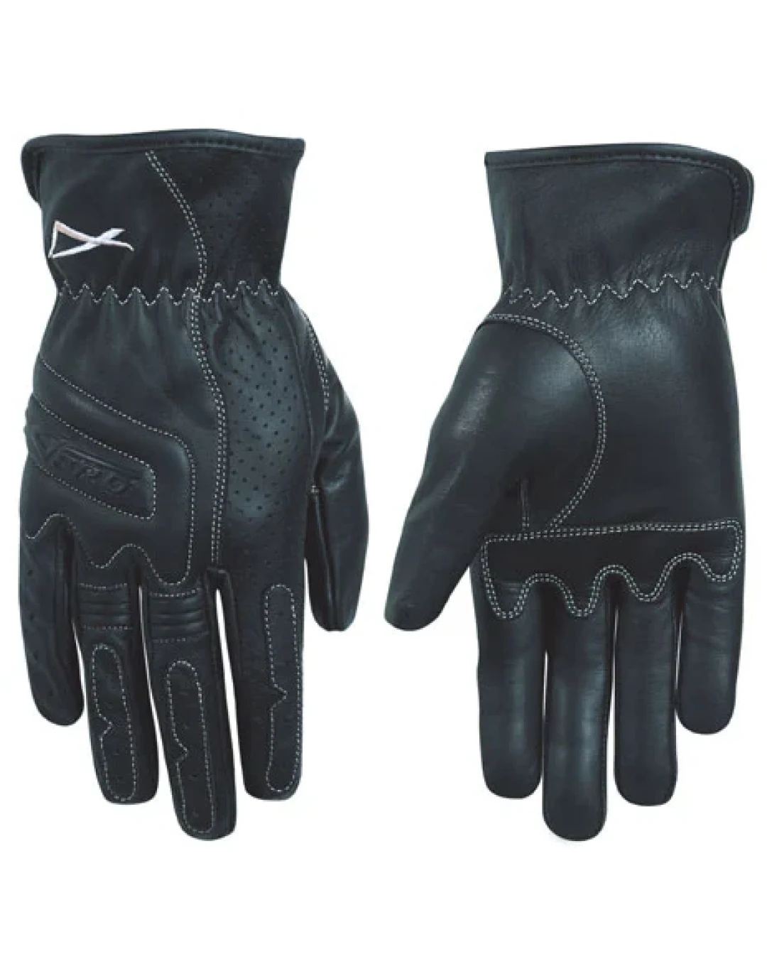Кожени ръкавици A-PRO ROADER - BLACK