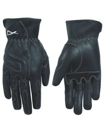 Кожени ръкавици A-PRO ROADER - BLACK