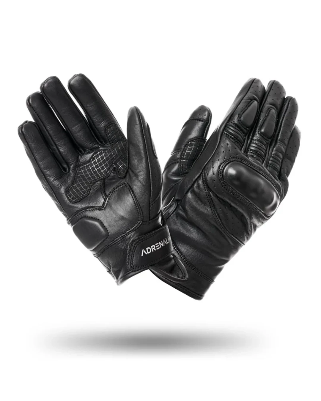 Кожени ръкавици ADRENALINE SCRAMBLER 2.0 BLACK