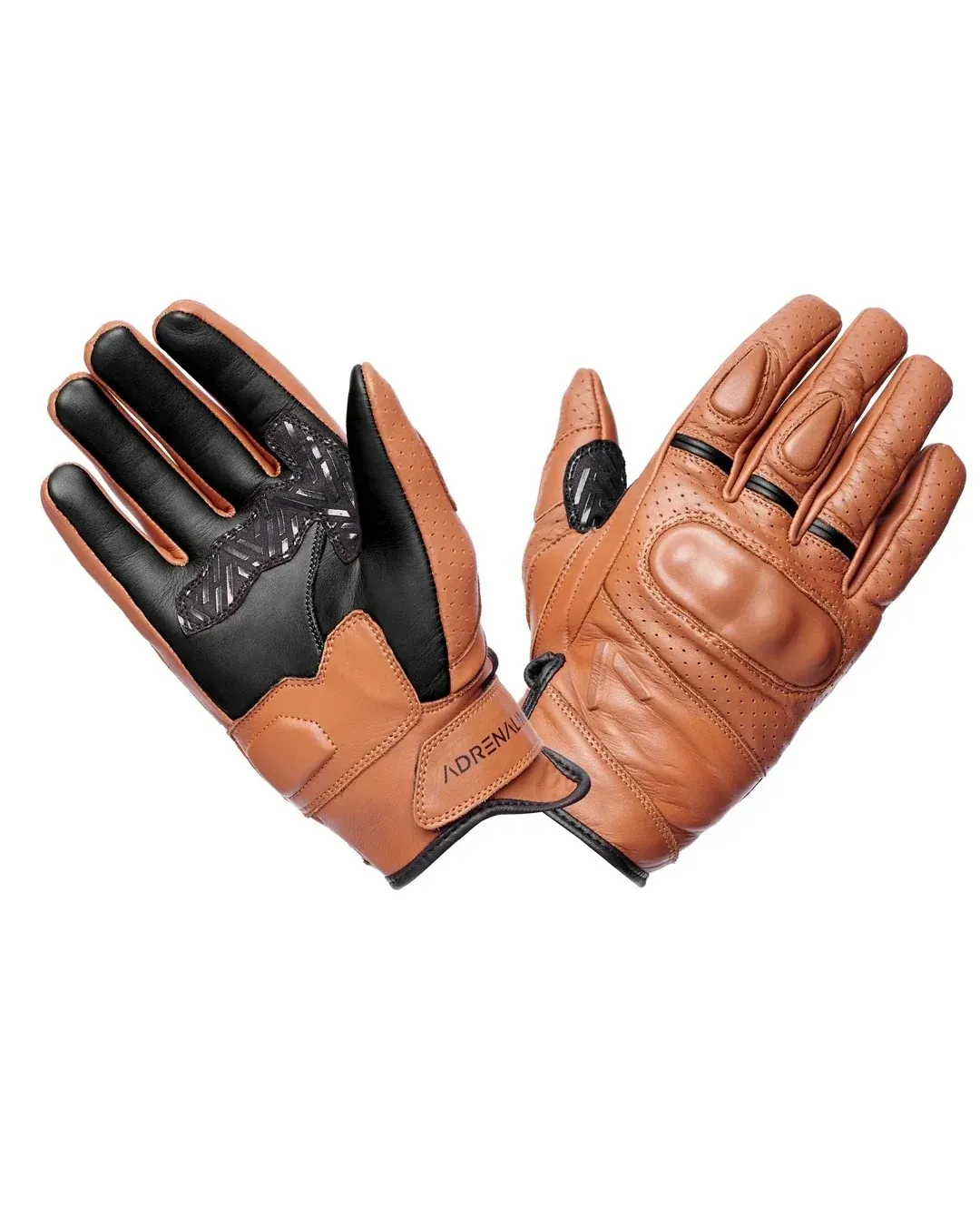 Кожени ръкавици ADRENALINE SCRAMBLER 2.0 BROWN