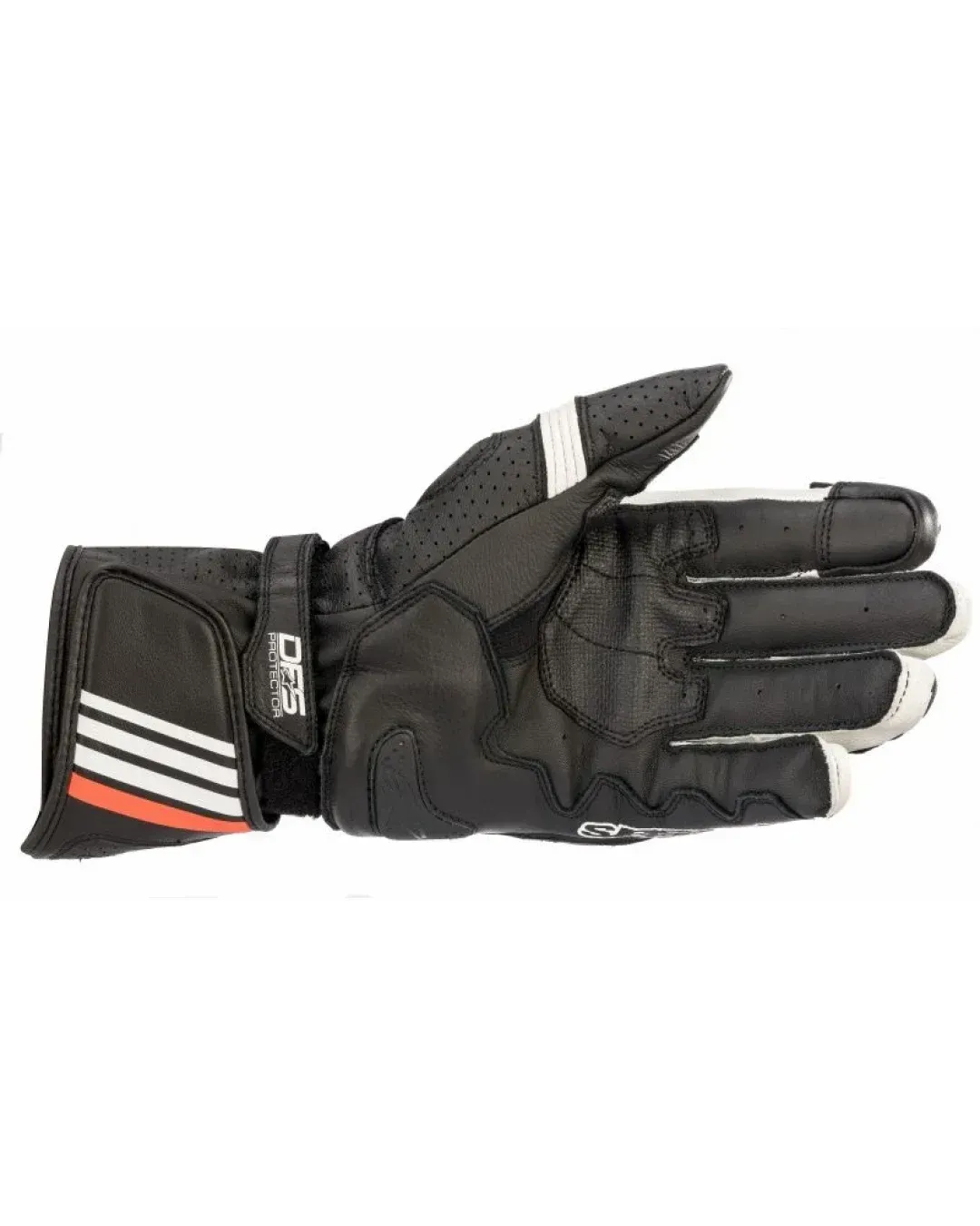 КОЖЕНИ РЪКАВИЦИ ALPINESTARS GP PLUS R V2 BLACK/WHITE