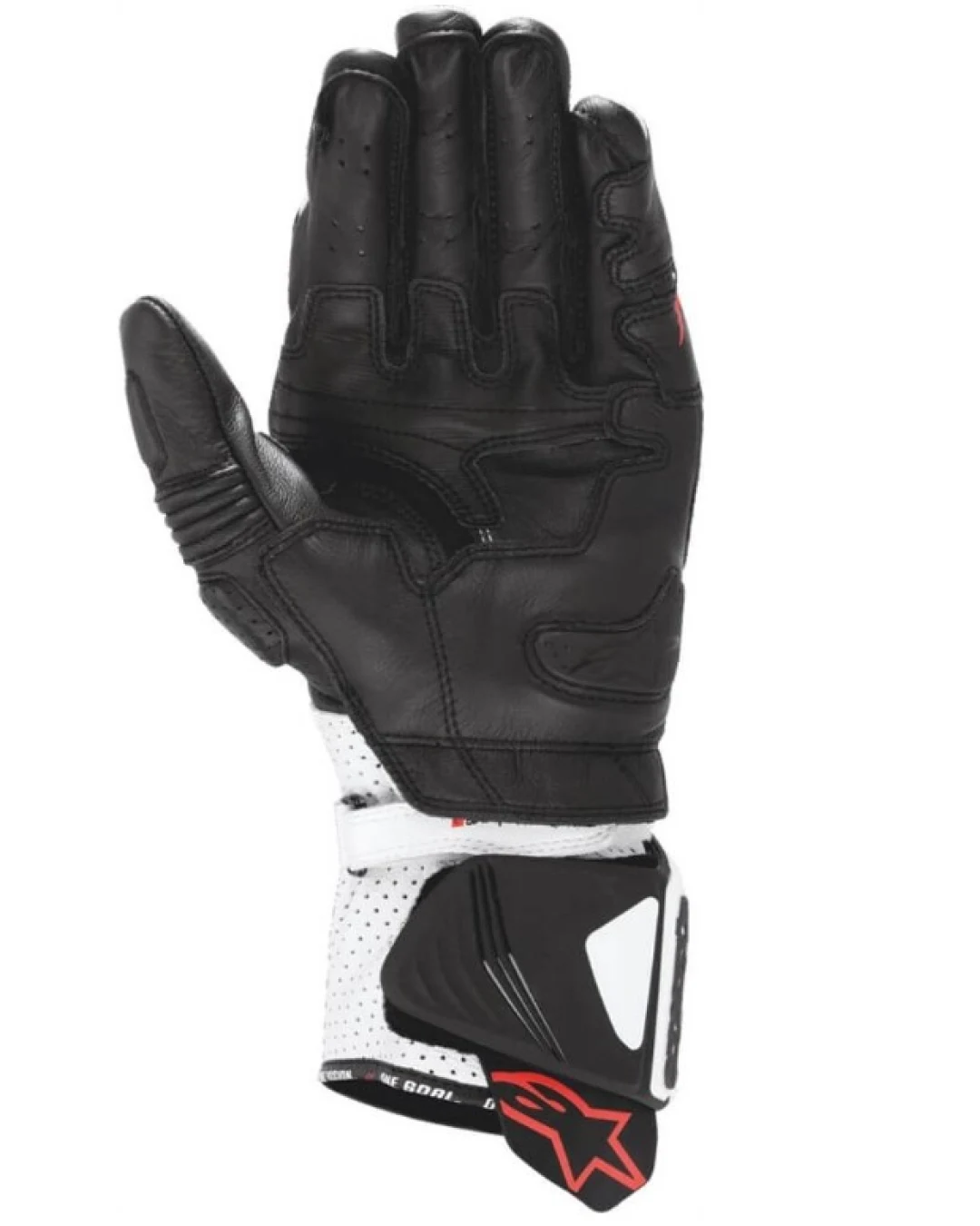 Кожени ръкавици ALPINESTARS GP PRO V4 BK/WH