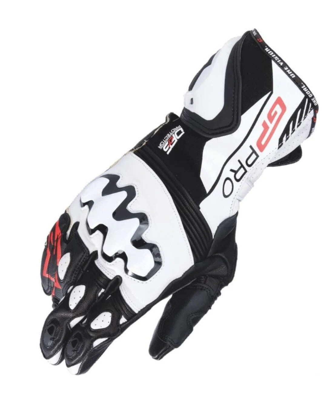 Кожени ръкавици ALPINESTARS GP PRO V4 BK/WH