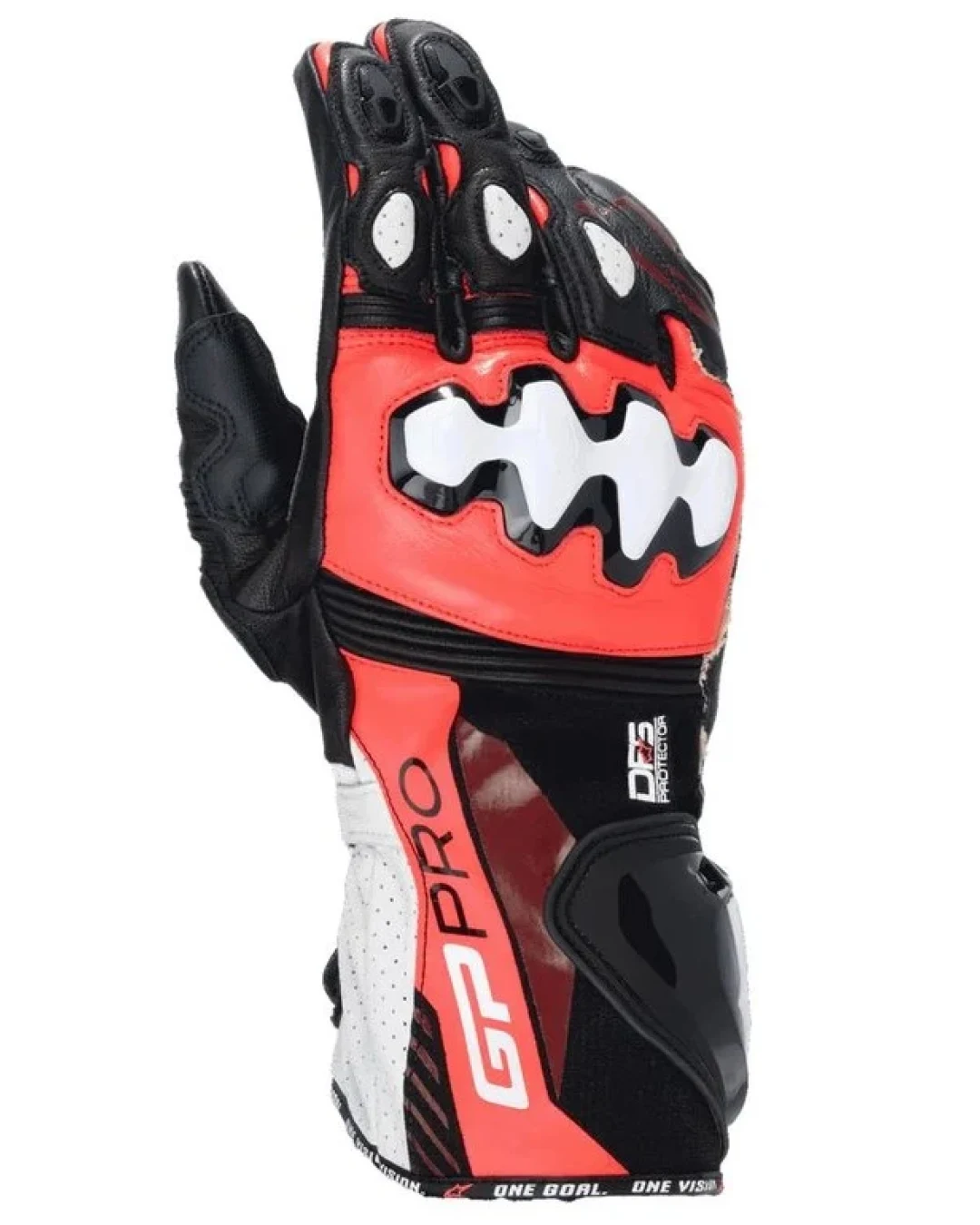 Кожени ръкавици ALPINESTARS GP PRO V4 BLACK/RED/WHITE