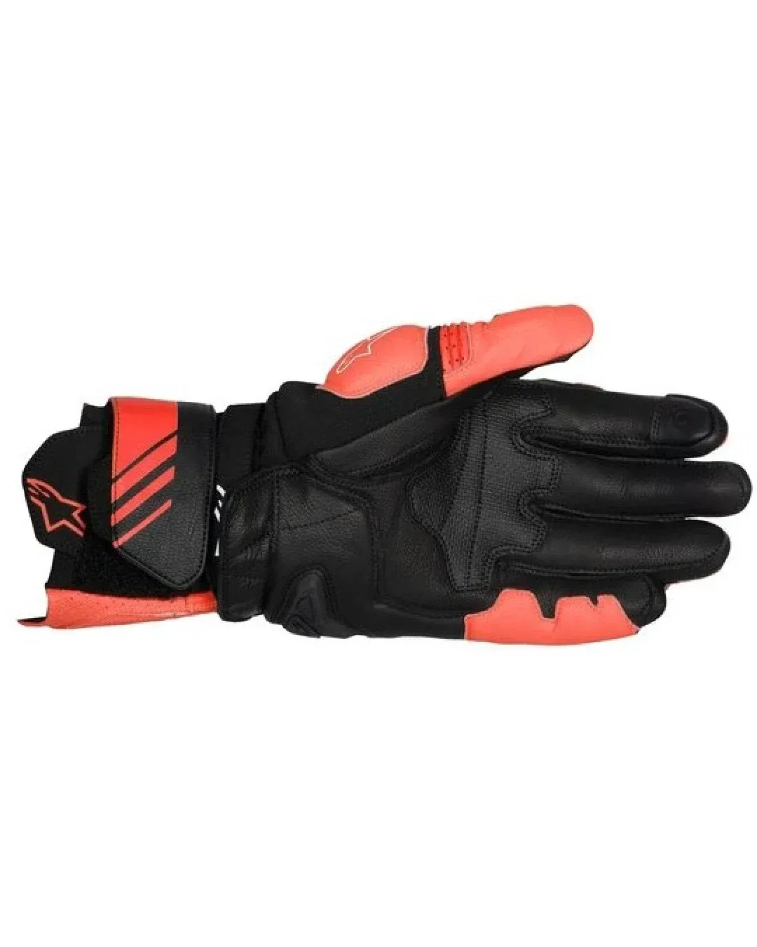 Кожени ръкавици ALPINESTARS GP+ R V3 LTHR RED Fluo