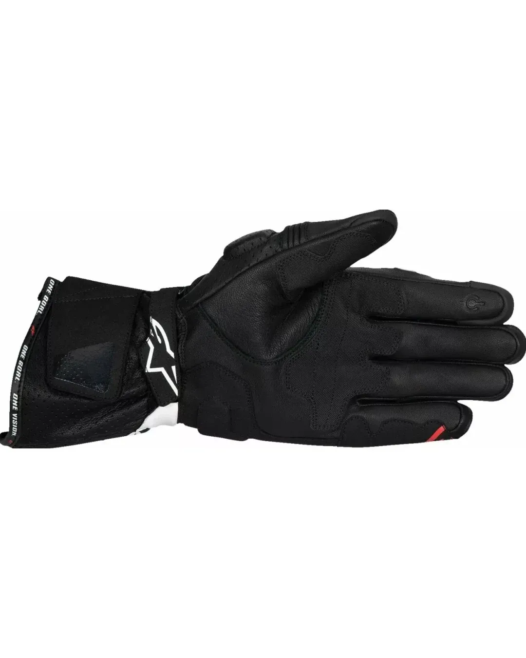 КОЖЕНИ РЪКАВИЦИ ALPINESTARS SP-3 BLK/BRT RD/WHT