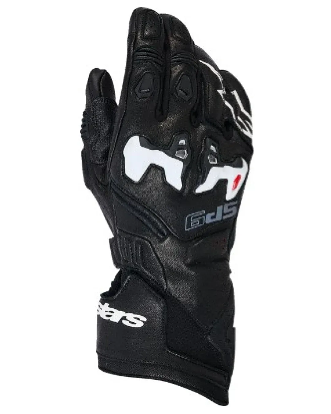 Кожени ръкавици ALPINESTARS SP-9 BLACK/WHITE