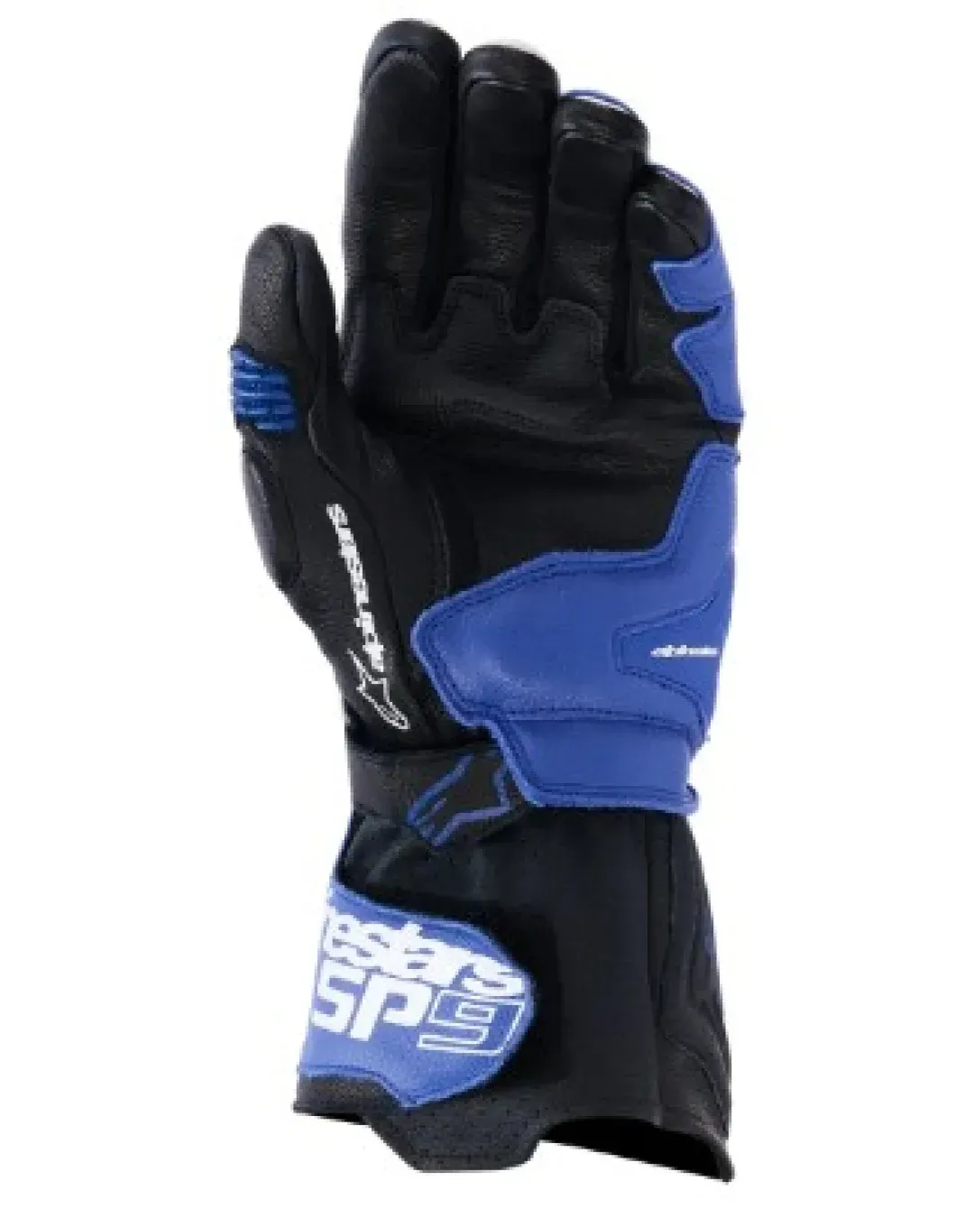 Кожени ръкавици ALPINESTARS SP-9 BLUE/NAVY/WHITE