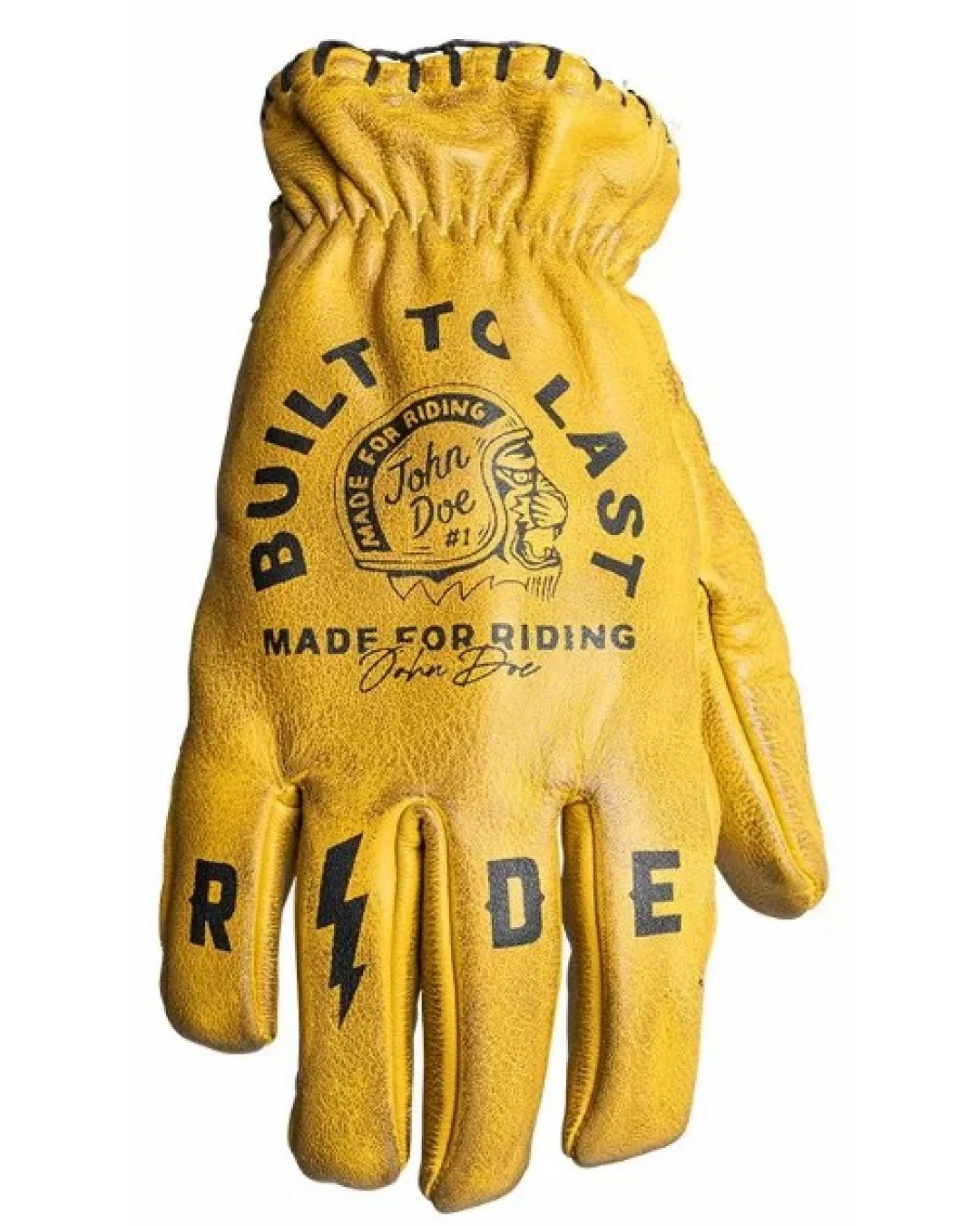 Кожени ръкавици JOHN DOE COYOTE LEATHER YELLOW/BLACK