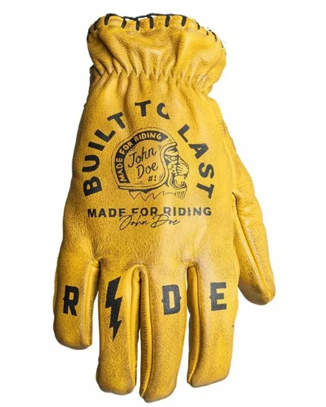 Кожени ръкавици JOHN DOE COYOTE LEATHER YELLOW/BLACK