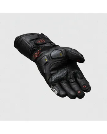 Кожени ръкавици KNOX Oulton MK2 – Black/Red