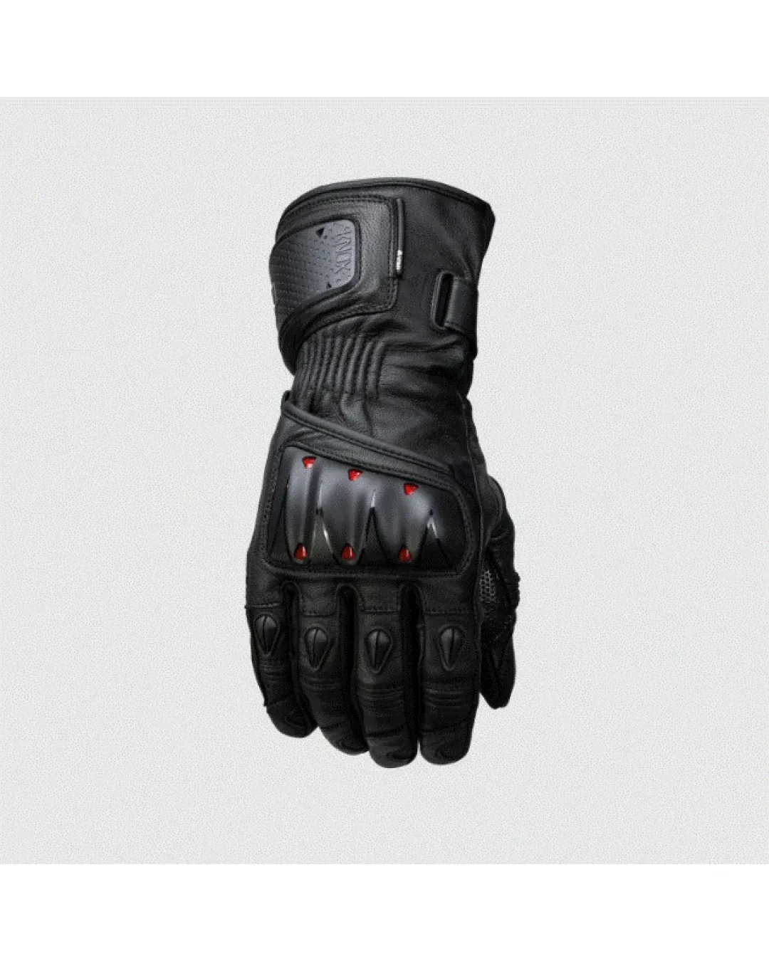Кожени ръкавици KNOX Oulton MK2 – Black/Red