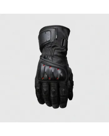 Кожени ръкавици KNOX Oulton MK2 – Black/Red
