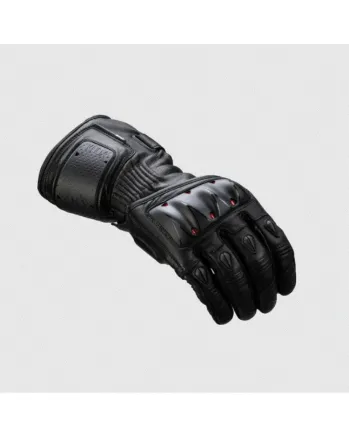 Кожени ръкавици KNOX Oulton MK2 – Black/Red