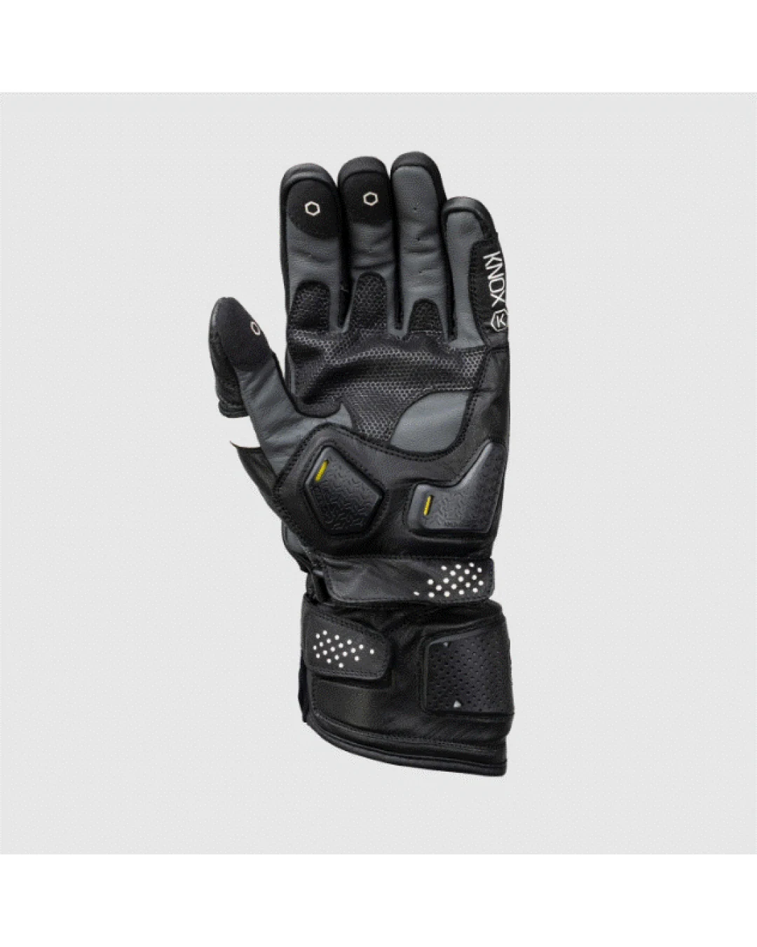 Кожени ръкавици KNOX Oulton MK2 – Black/White