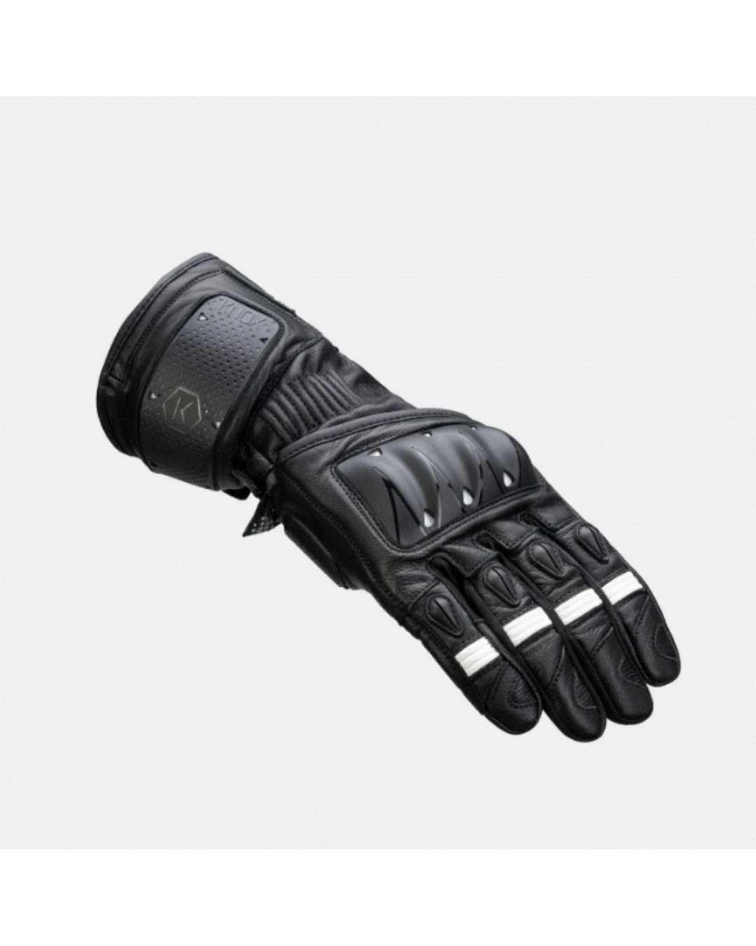Кожени ръкавици KNOX Oulton MK2 – Black/White