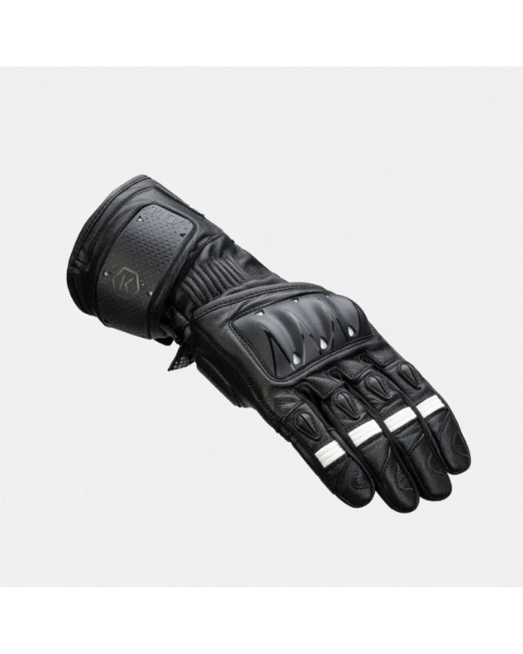 Кожени ръкавици KNOX Oulton MK2 – Black/White