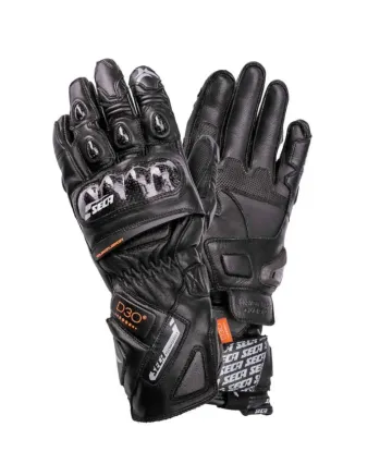 Кожени ръкавици SECA TRACKDAY BLACK