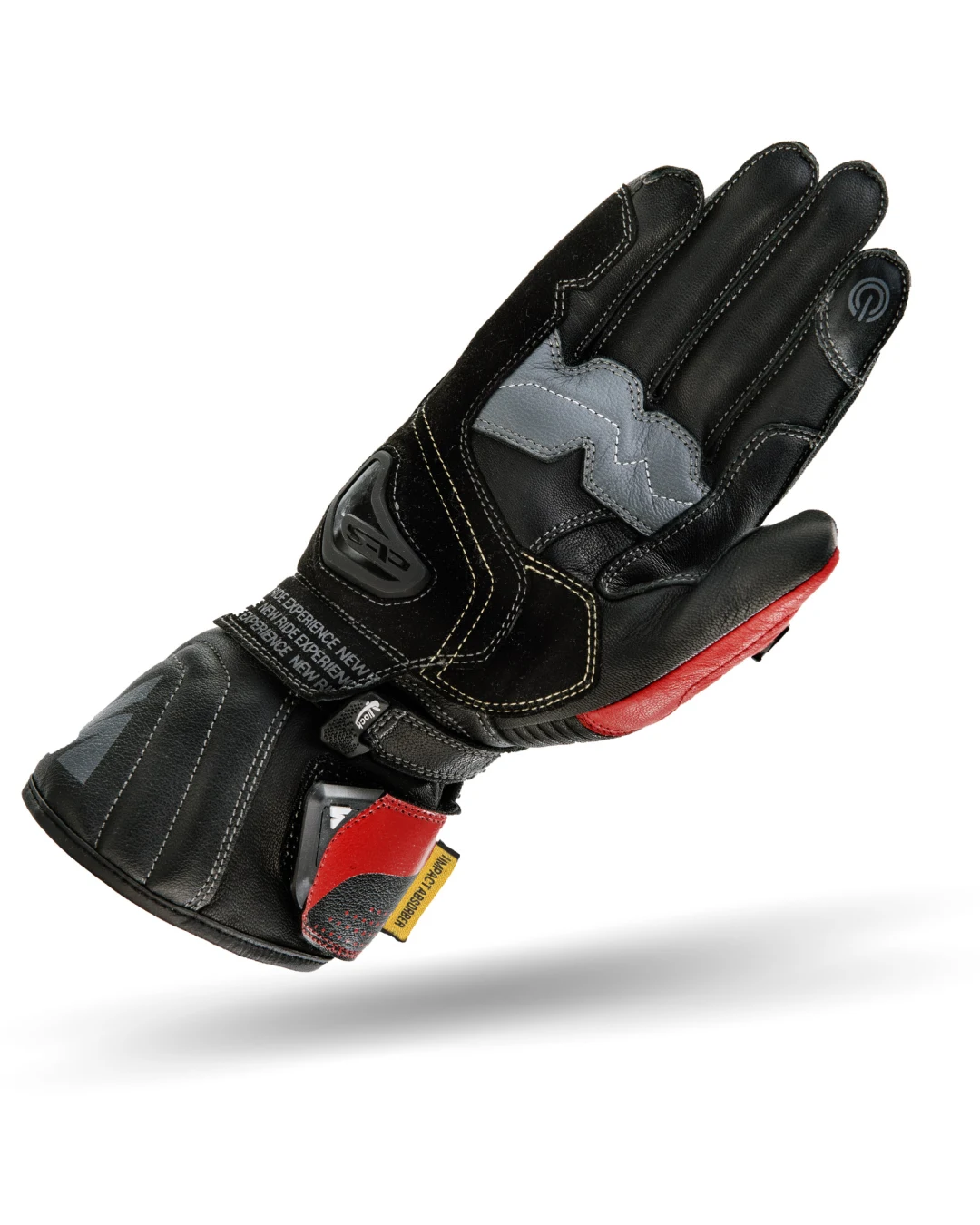 Кожени ръкавици SHIMA STR-2 BLACK/RED