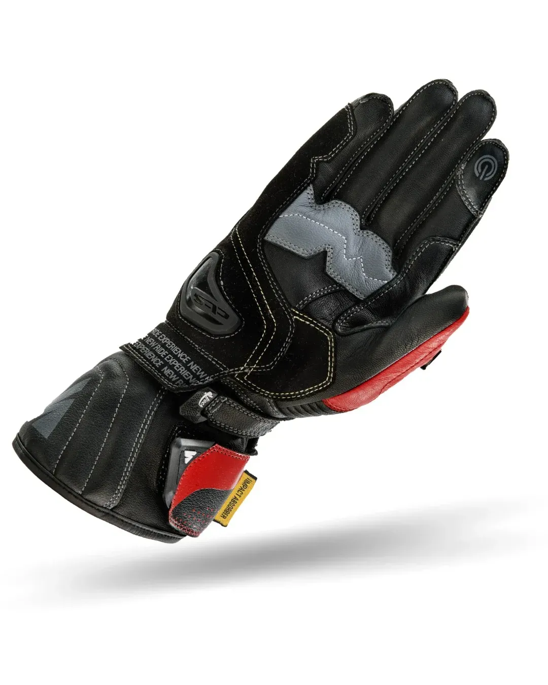 Кожени ръкавици SHIMA STR-2 BLACK/RED